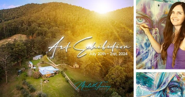 Visionary Art Exhibition at Yulo Kopa Retreat Centre in Hastings Valley (Port Macquarie)
