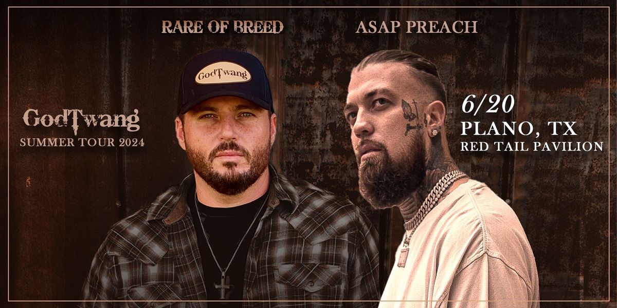 Rare of Breed & ASAP Preach LIVE at Red Tail Pavilion (Plano, TX) - FREE SHOW