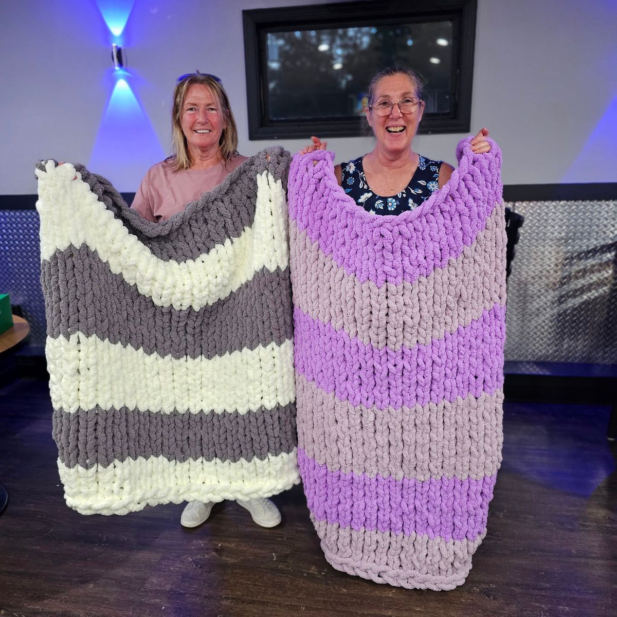 Jan 19th - Delta Beer Lab Chunky Knit Blanket Workshop 