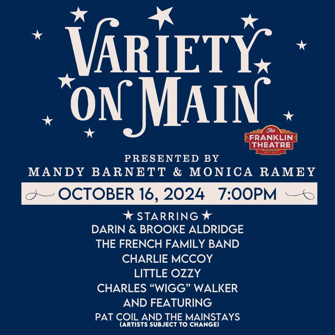 Variety on Main - October