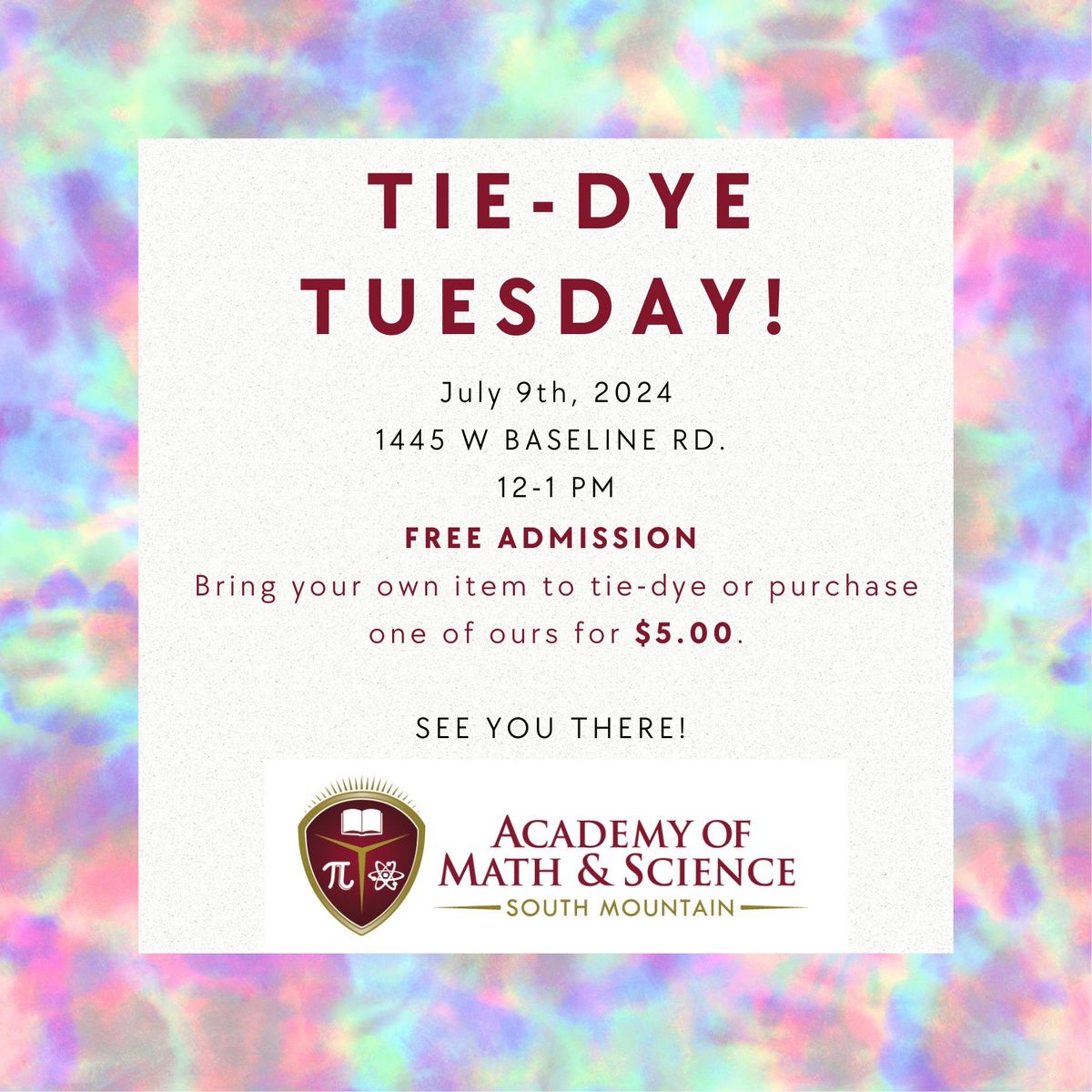 Tie-Dye Tuesday