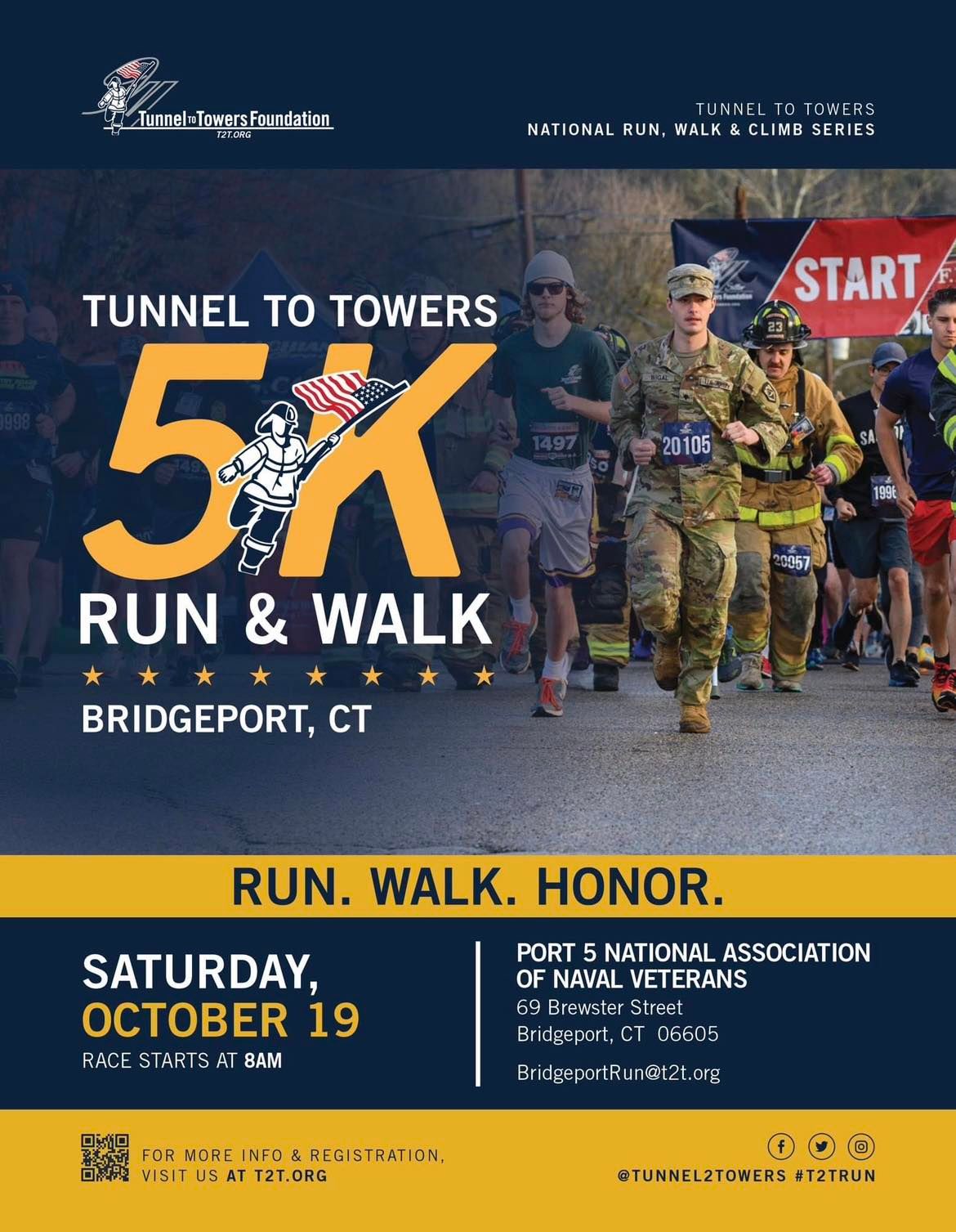 Port 5 Hosts Tunnel to Towers Run & Walk