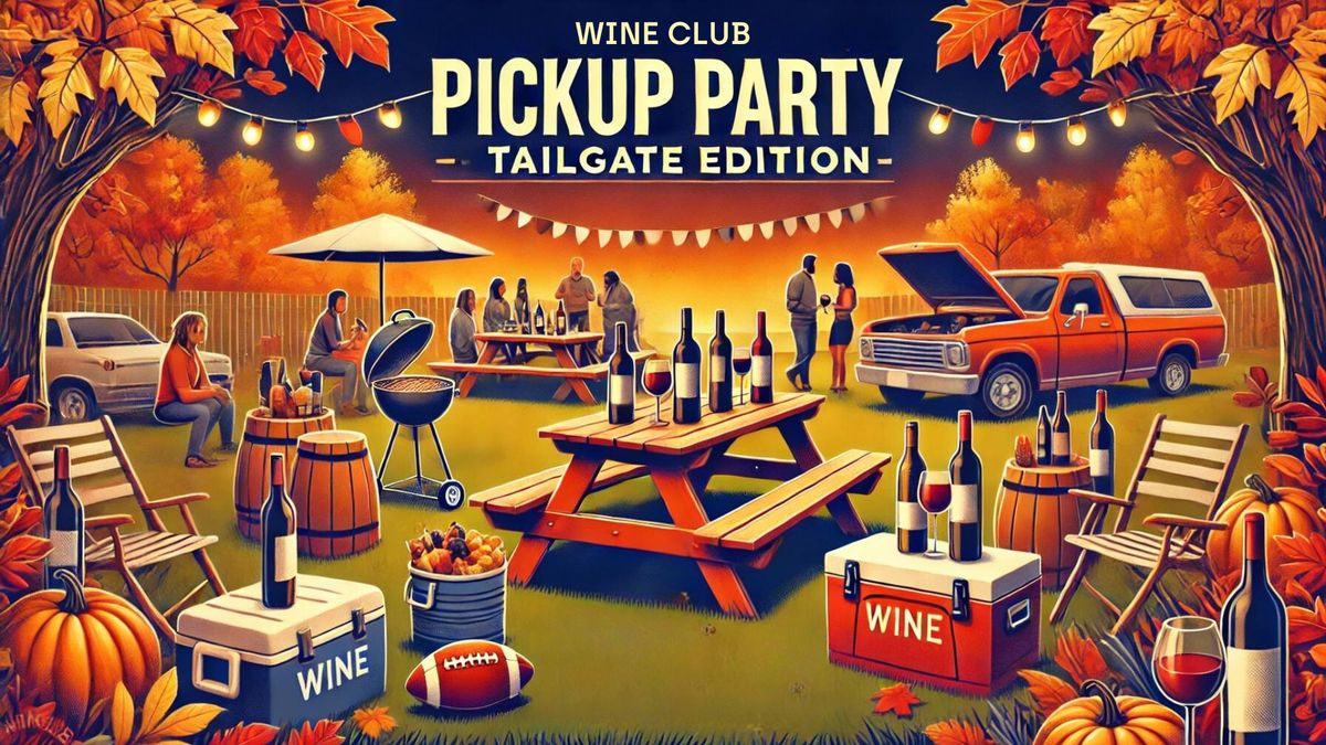 October Wine Club Tailgate Pick-up Party