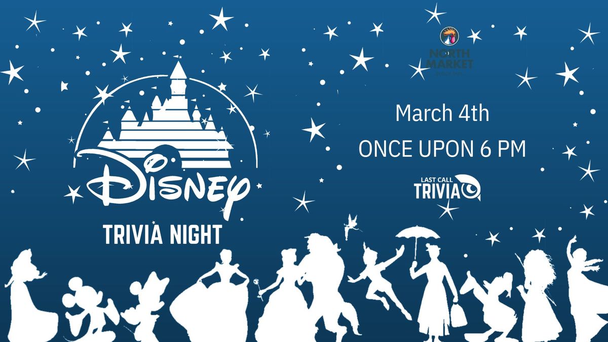 Disney Themed Trivia at North Market Bridge Park 6:00PM to 8:00PM