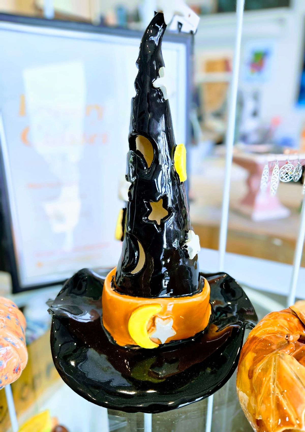 Clay 101-Halloween Witch Hat- Tealight