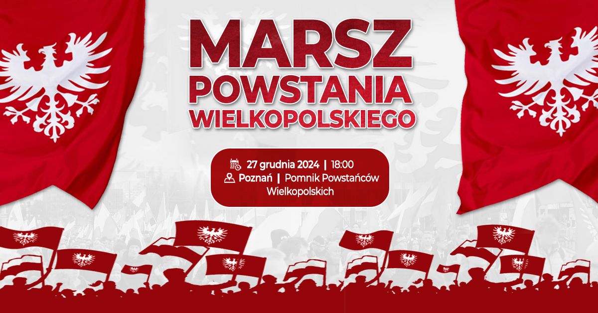 Marsz Powstania Wielkopolskiego 2024