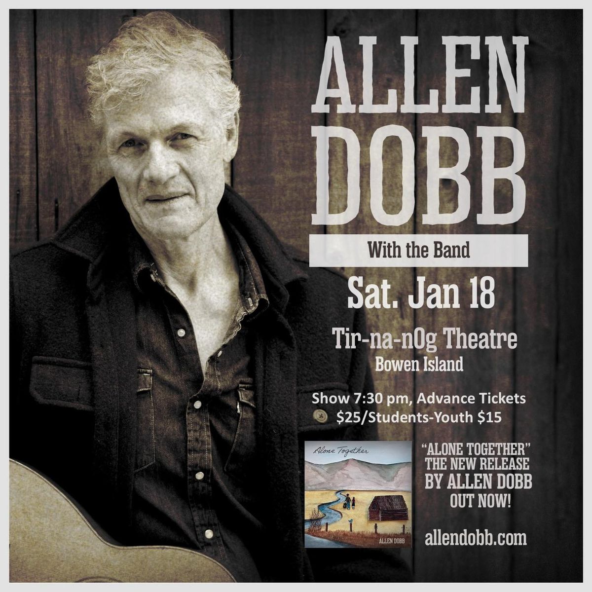 Allen Dobb Concert on Bowen Island