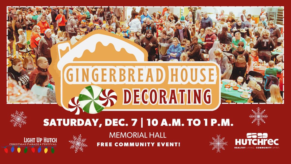 Gingerbread House Decorating 