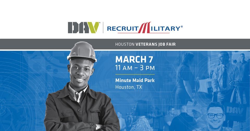 DAV | RecruitMilitary Houston Veterans Job Fair