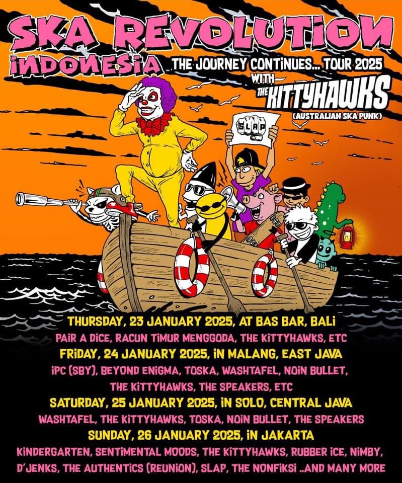 Ska Revolution x The Kittyhawks Indonesian Tour - Bali