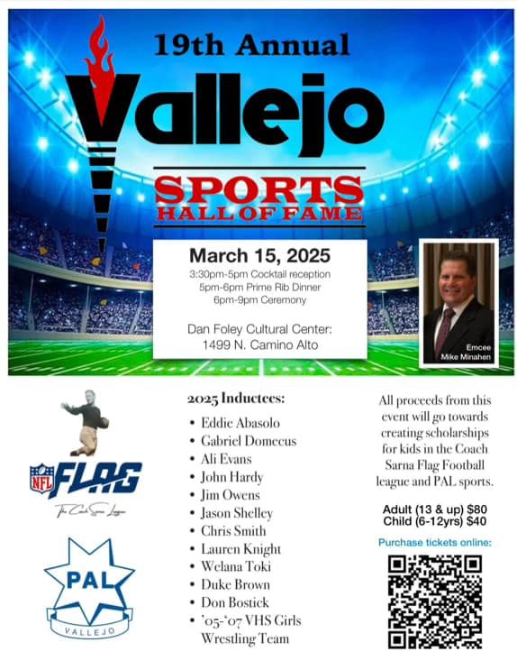 VALLEJO SPORTS HALL OF FAME INDUCTION CEREMONY