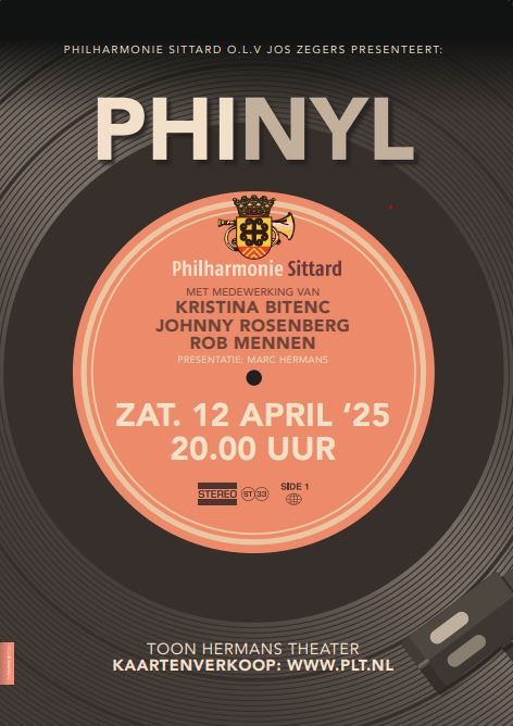 Theaterconcert 'Phinyl', Philharmonie Sittard