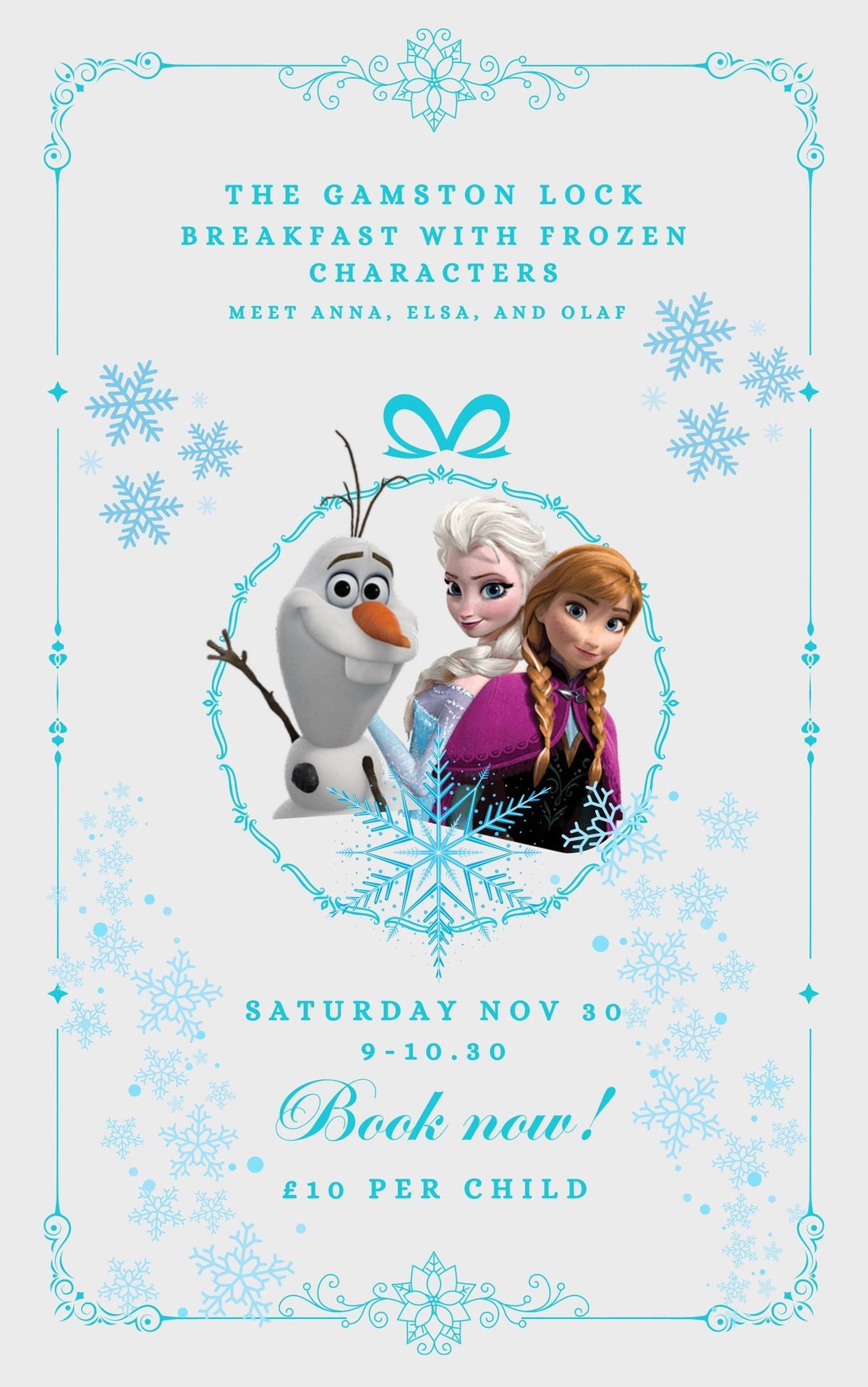 Breakfast with Frozen Characters - Meet Anna, Elsa, and Olaf \u2603\ufe0f\ud83d\udc78\ud83c\udffc\ud83d\udc69\ud83c\udffd