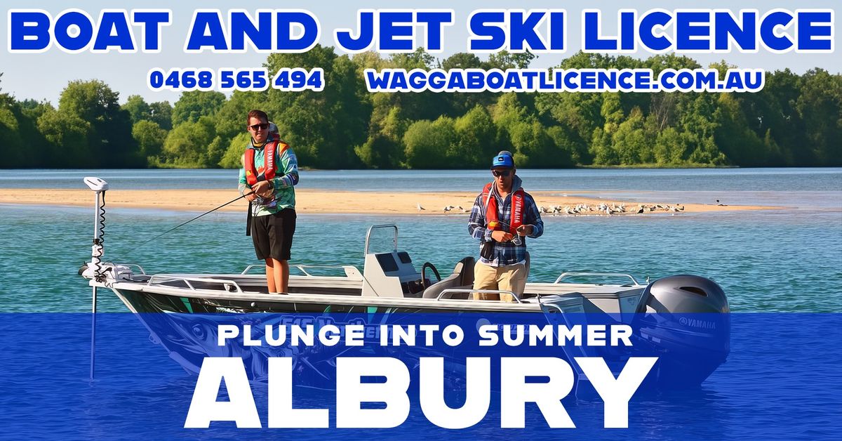 Albury Boat and Jetski Licence Course