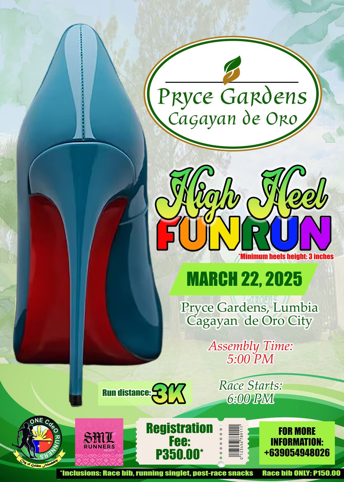 Mindanao's First-Ever High Heel Fun Run!