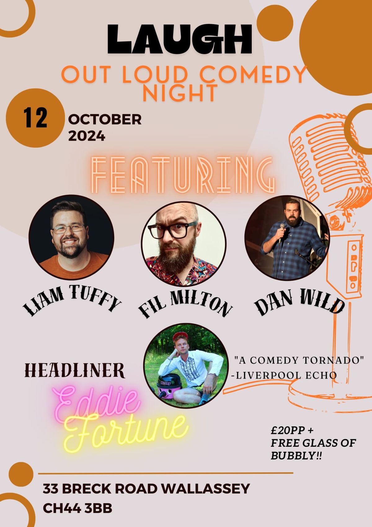 Laugh Out Loud Comedy Night 