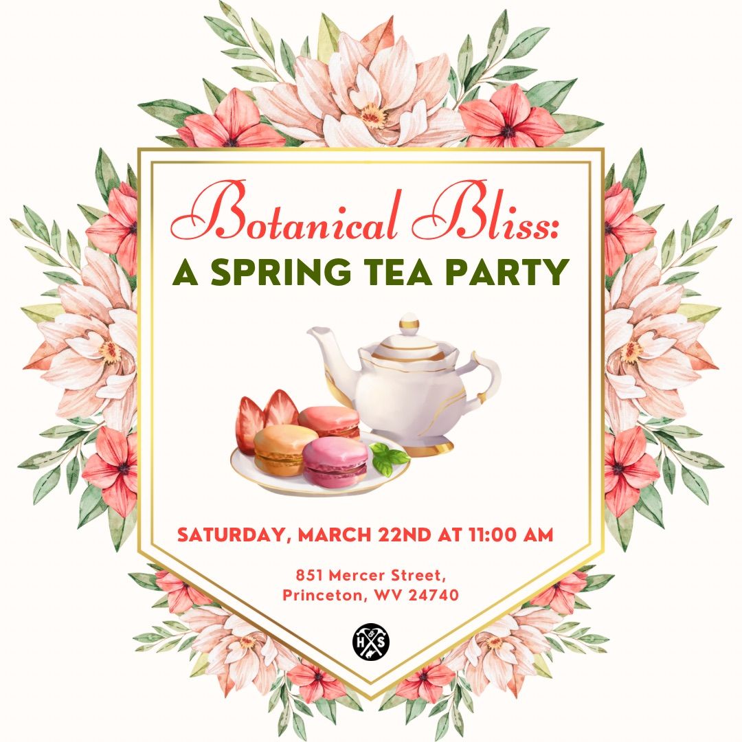 Botanical Bliss: A Spring Tea Party