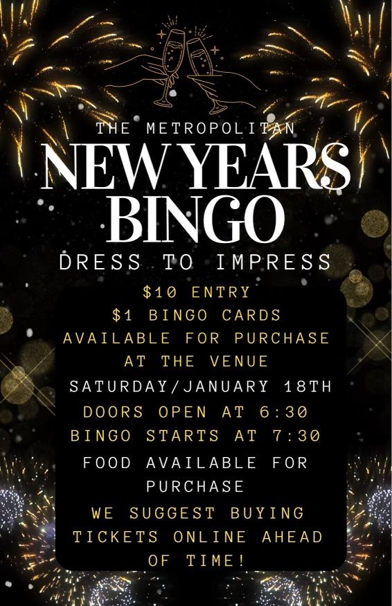 New Years Throwback Bingo \ud83e\udd42\u2728 DRESS TO IMPRESS! 