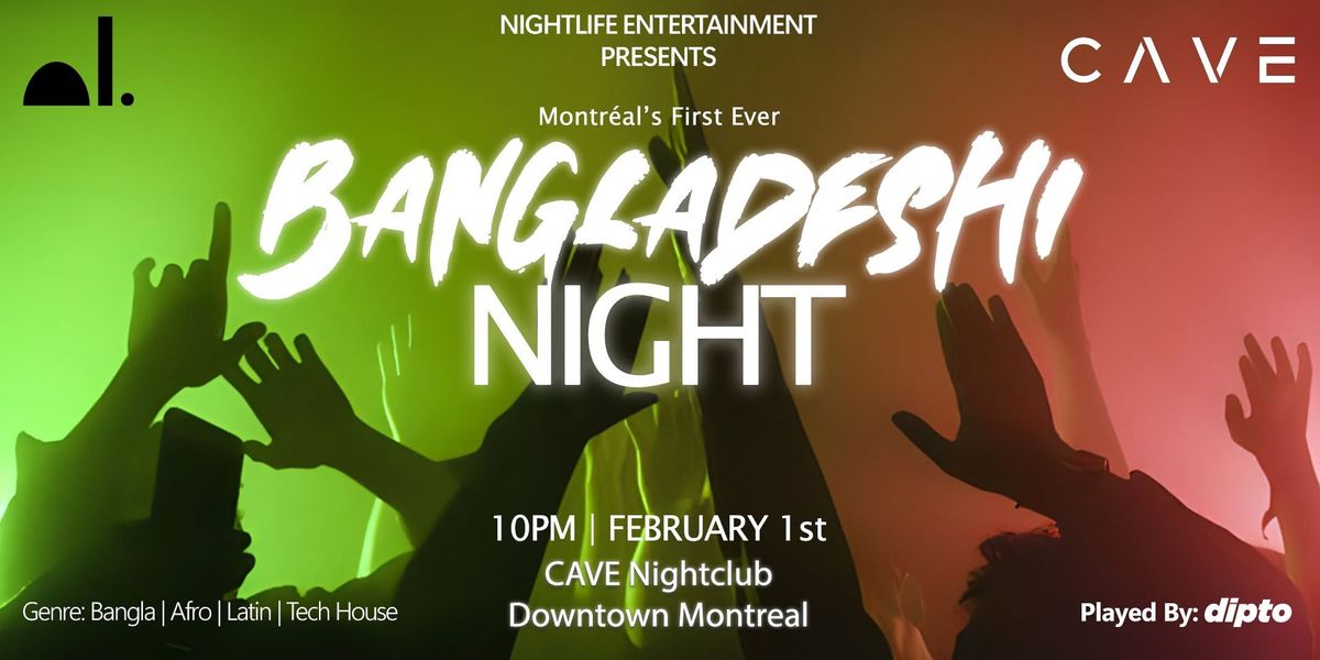 Bangladeshi Night: Dance Party with Bangladeshi Beats and Global Grooves