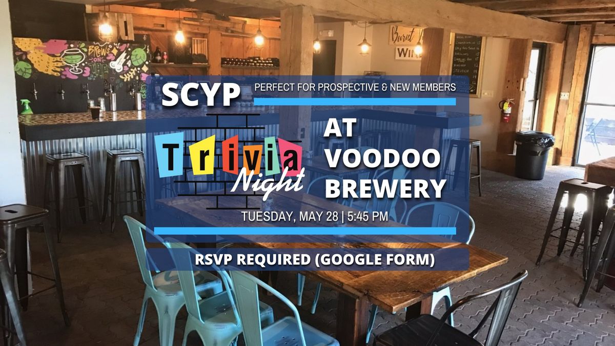 SCYP: Trivia Night at Voodoo Brewery