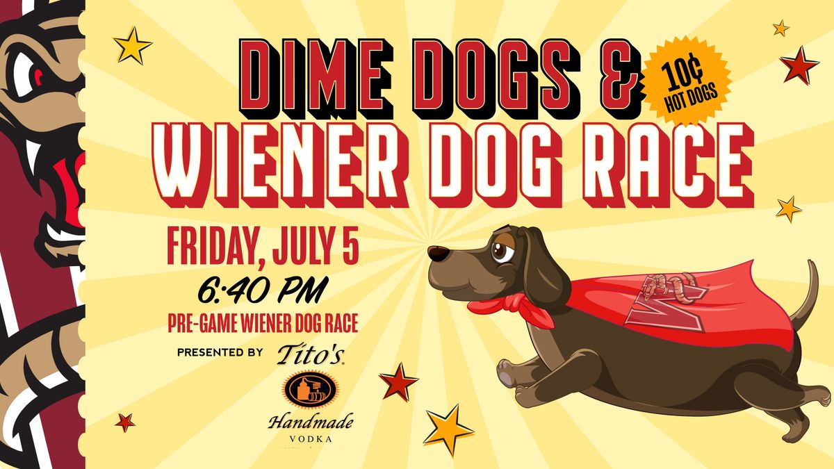Dime Dogs & Wiener Dog Race