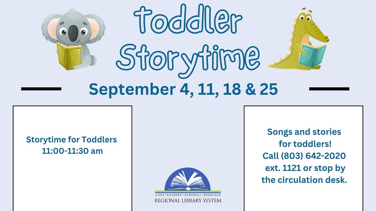 Toddler Storytime