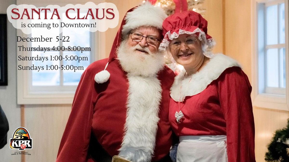 Santa Claus is Coming to Downtown!