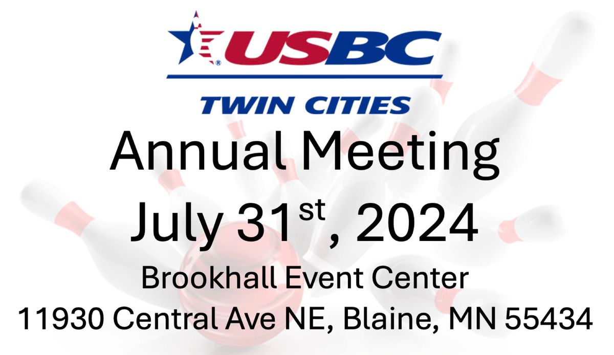 Twin Cities USBC Annual Meeting