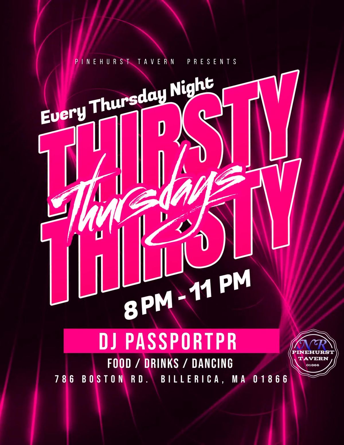 Dance Party Thursdays w\/ DJ PASSPORTPR