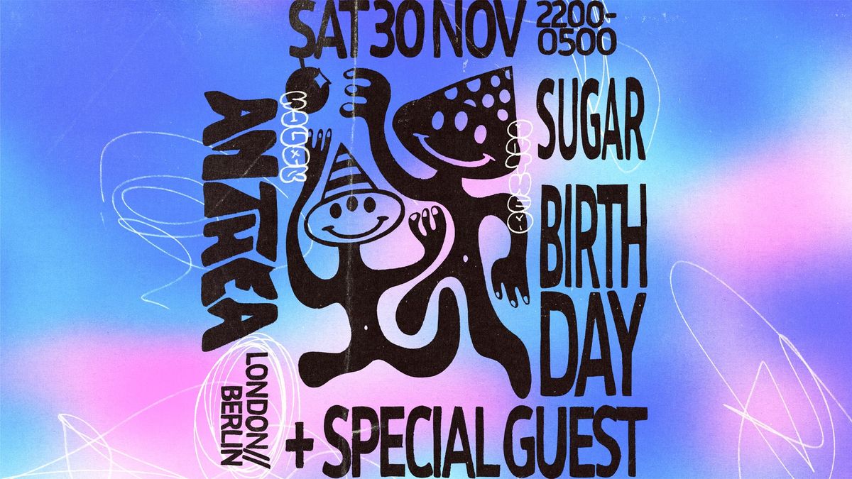 Sugar Birthday Party with Anthea (UK)