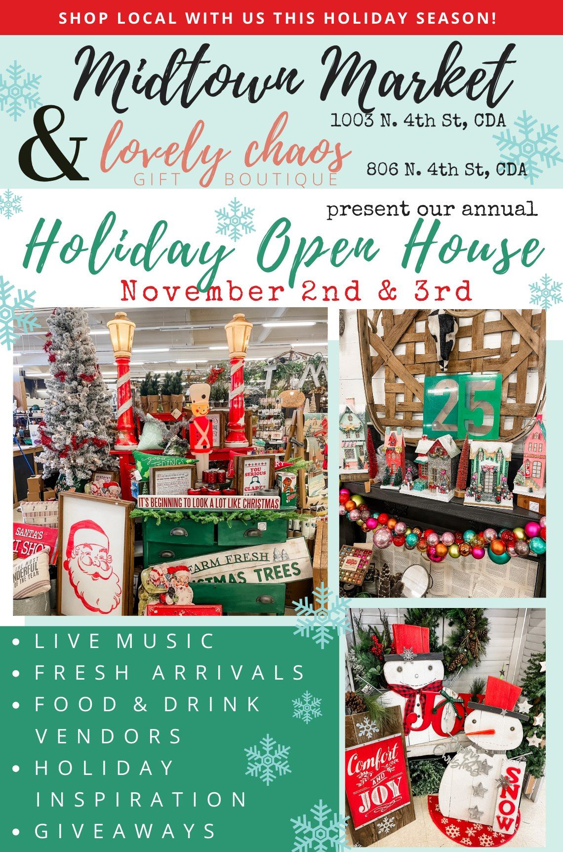 Midtown Market's Annual Holiday Open House