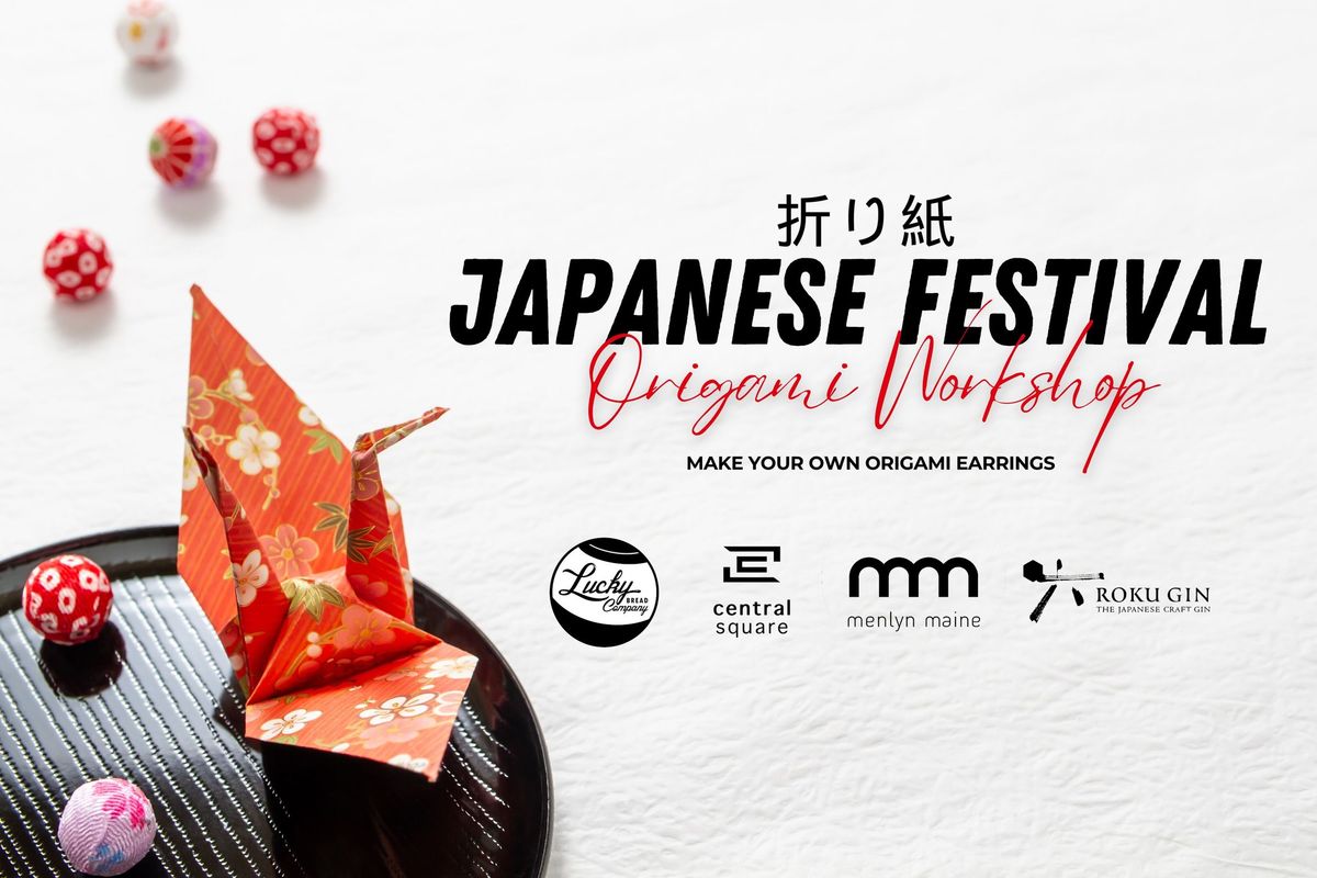 Japanese Festival: Origami Earrings Crafting Workshop