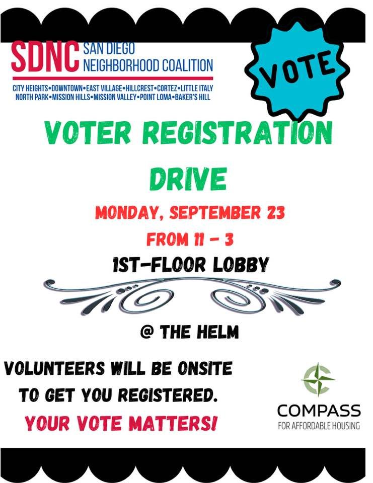 Voter Registration Drive