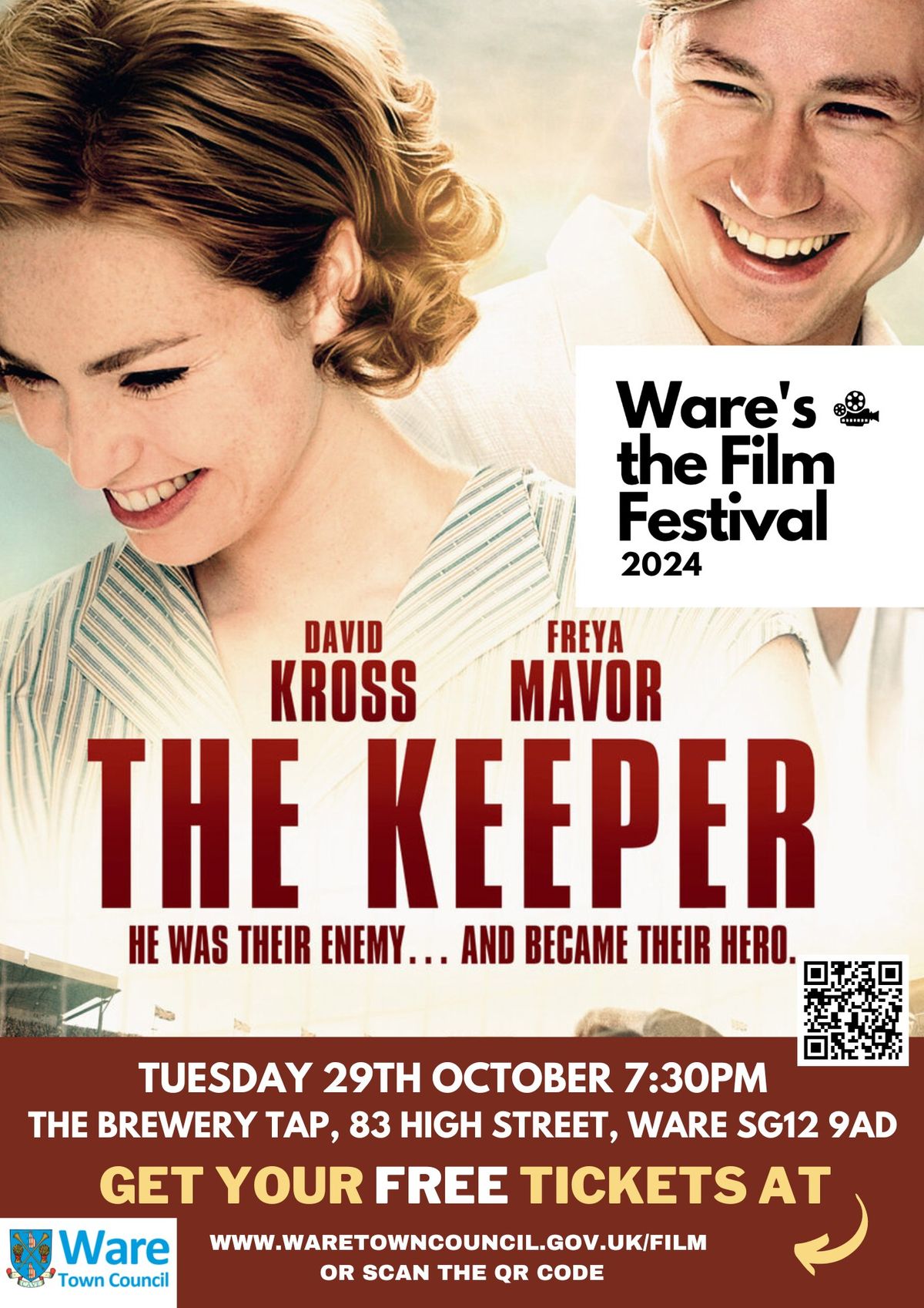 Ware's the Film Festival - The Keeper (15)