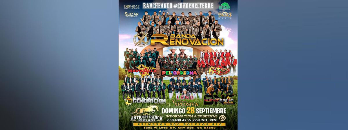 BANDA RENOVACION, LA PELIGROSONA & M\u00c1S