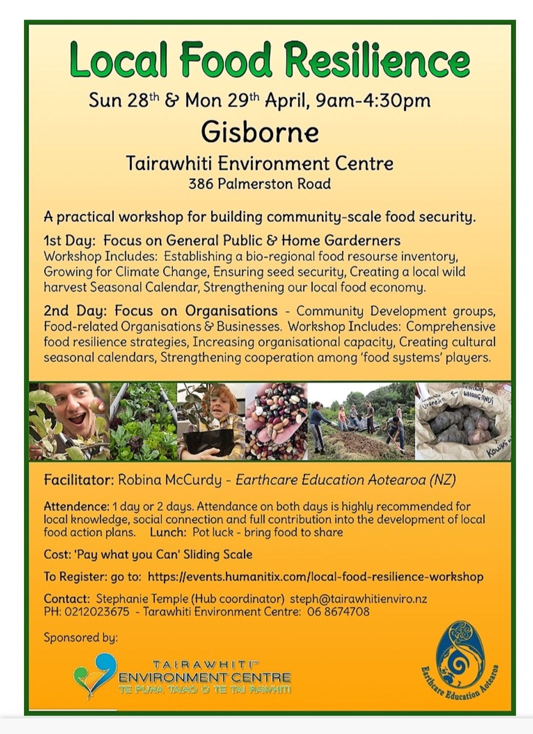 Permaculture workshop with Robina McCurdy
