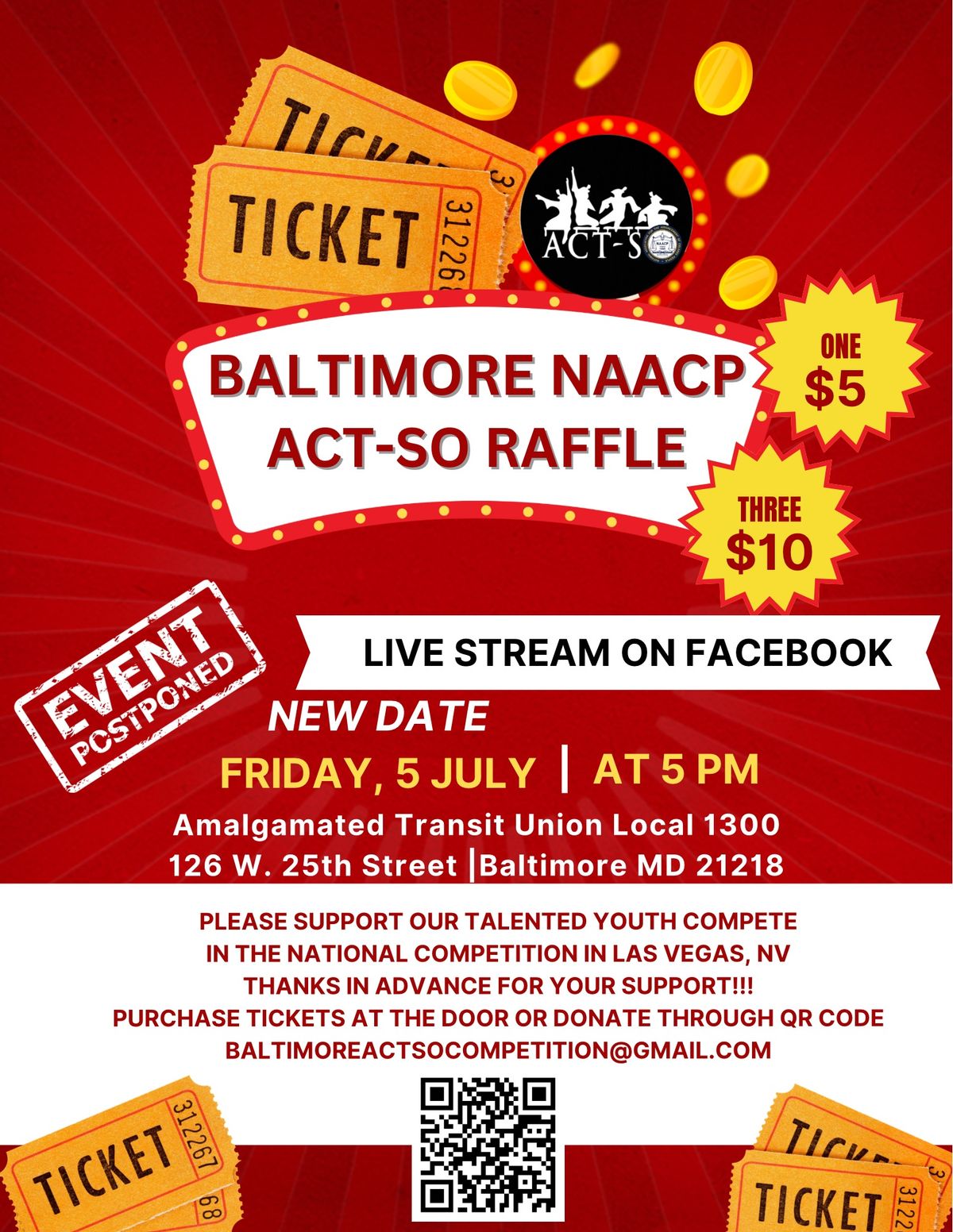 Baltimore County NAACP Raffle