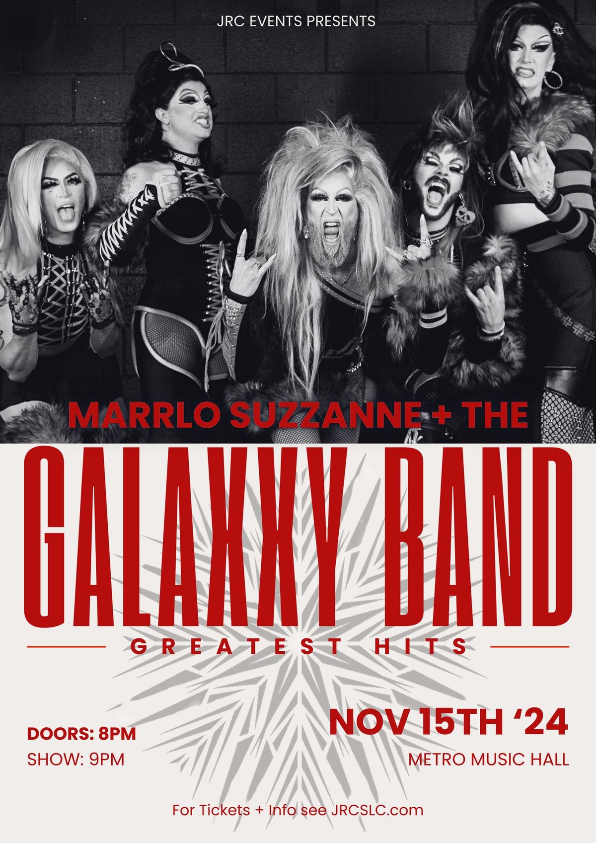 Marrlo Suzzanne and the Galaxxy Band - Greatest Hits LIVE! at Metro Music Hall