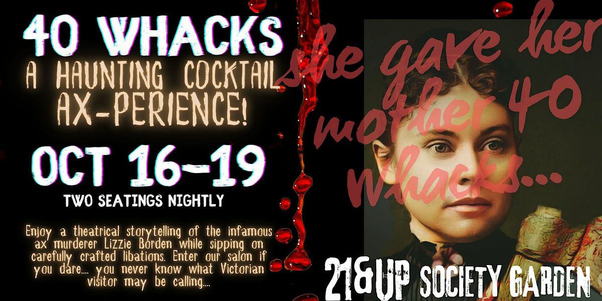 40 Whacks: A Haunting Cocktail Ax-Perience