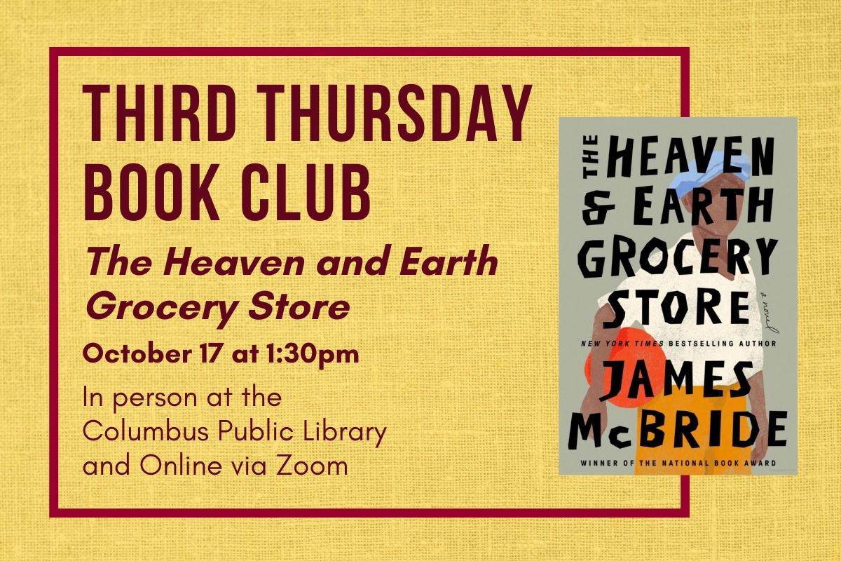 Third Thursday Book Club for October