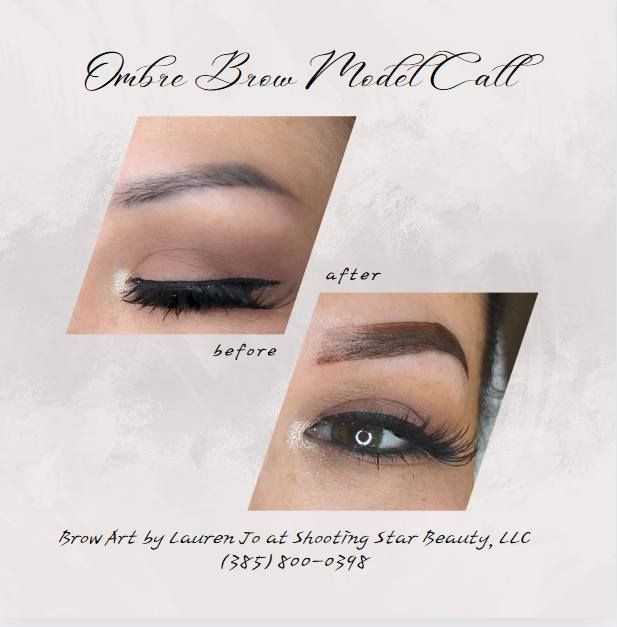 Ombre Brow Model Call