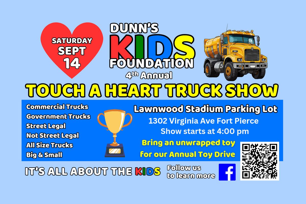 4th Annual Touch A Heart Truck Show