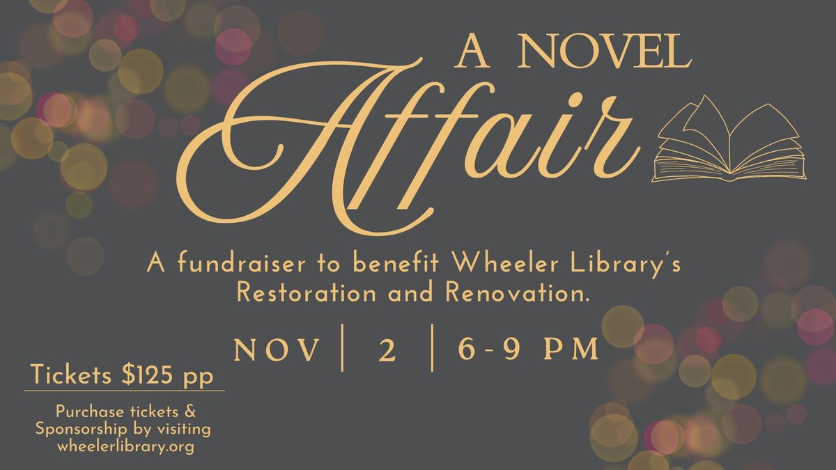 A Novel Affair - Fall Gathering and Fundraiser