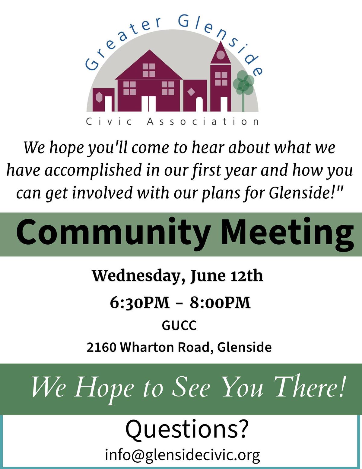 GGCA Community Meeting