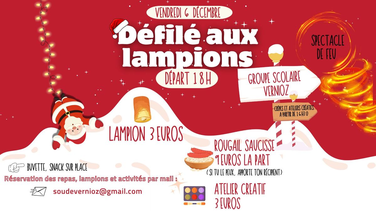 Marche aux lampions - Vernioz