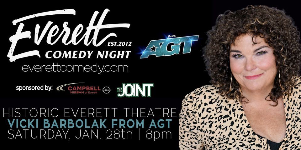 Vicki Barbolak from AGT in Everett!