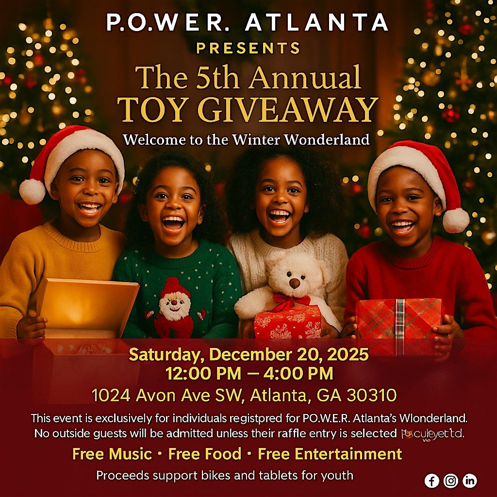POWER Atlanta's Wonderland: The 5th Annual Toy Giveaway