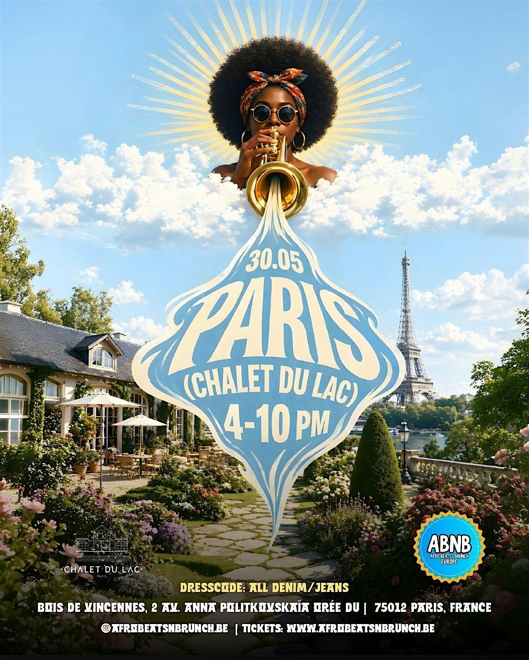 Paris x Afrobeats N Brunch (All Denim\/Jeans)