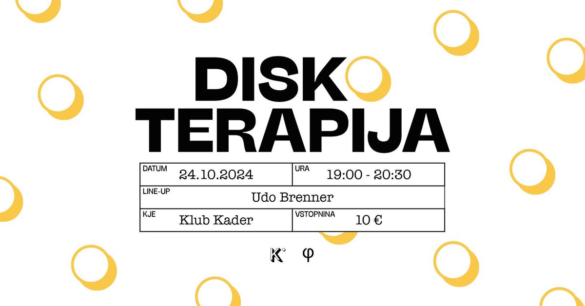 Diskoterapija - Udo Brenner