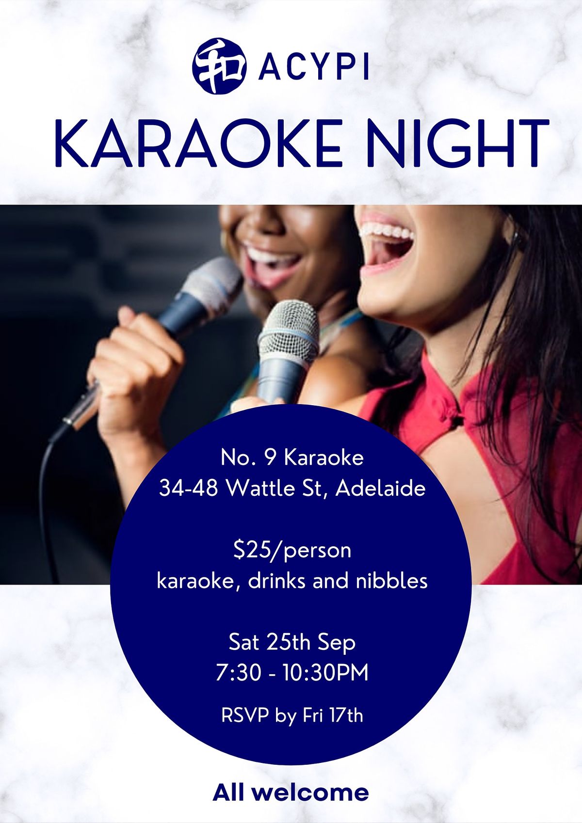 Karaoke Night - ACYPI Adelaide